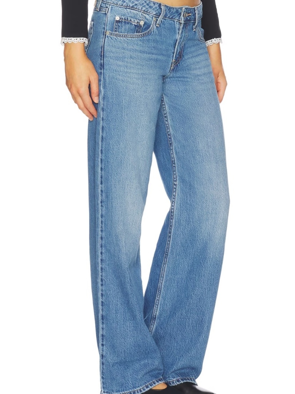 Levi's Low Loose Women's Jeans In Good Grades Tencel W28 32L